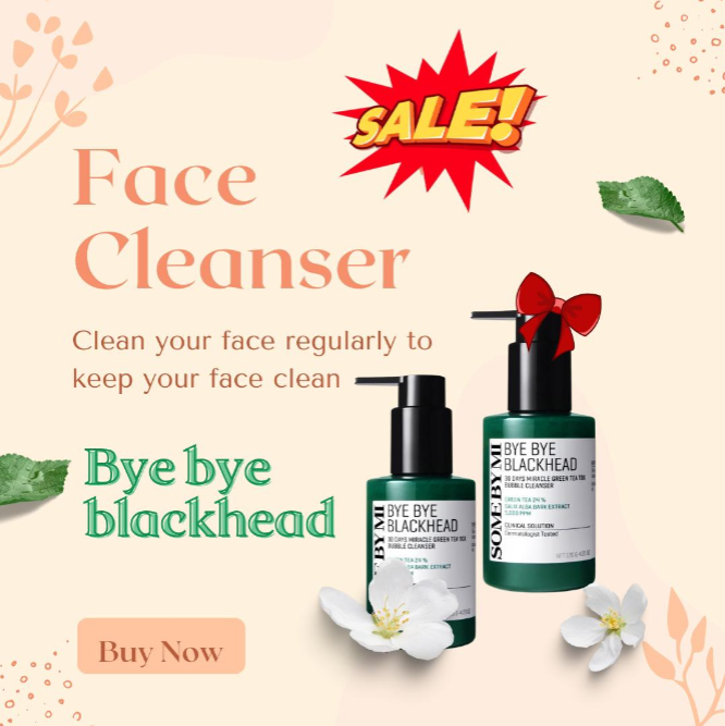 عرض غسول الوجه بتقنية الفقاعات من سوم باى مى