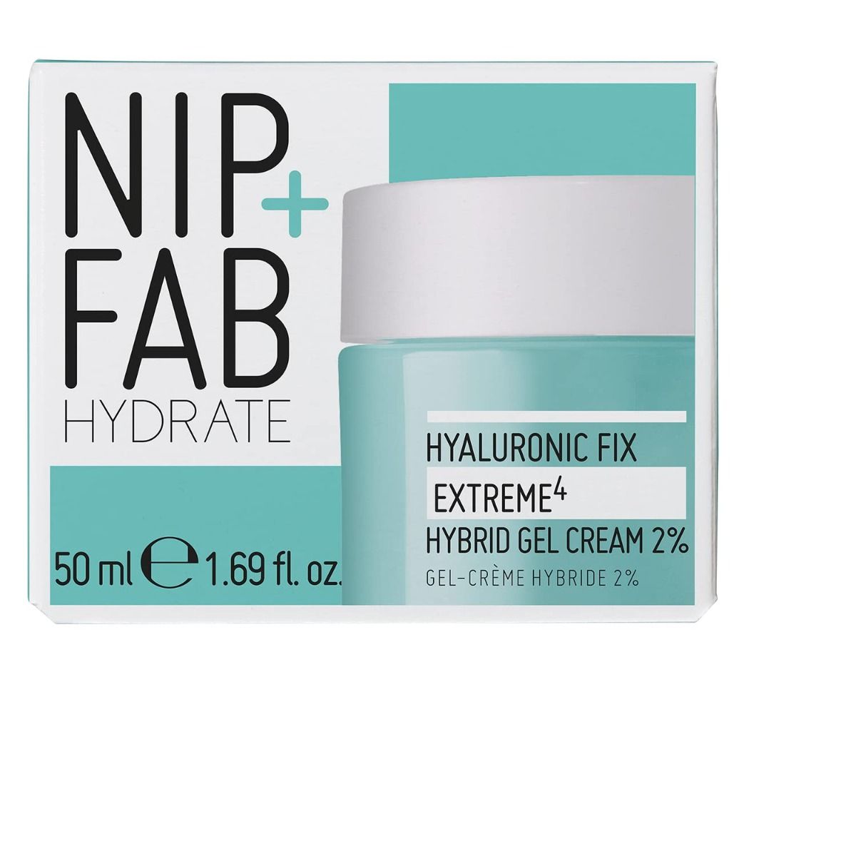 NIP+FAB HYDRATE HYALURONIC FIX EXTREME4 HYBRID GEL CREAM 2% - 50 ml