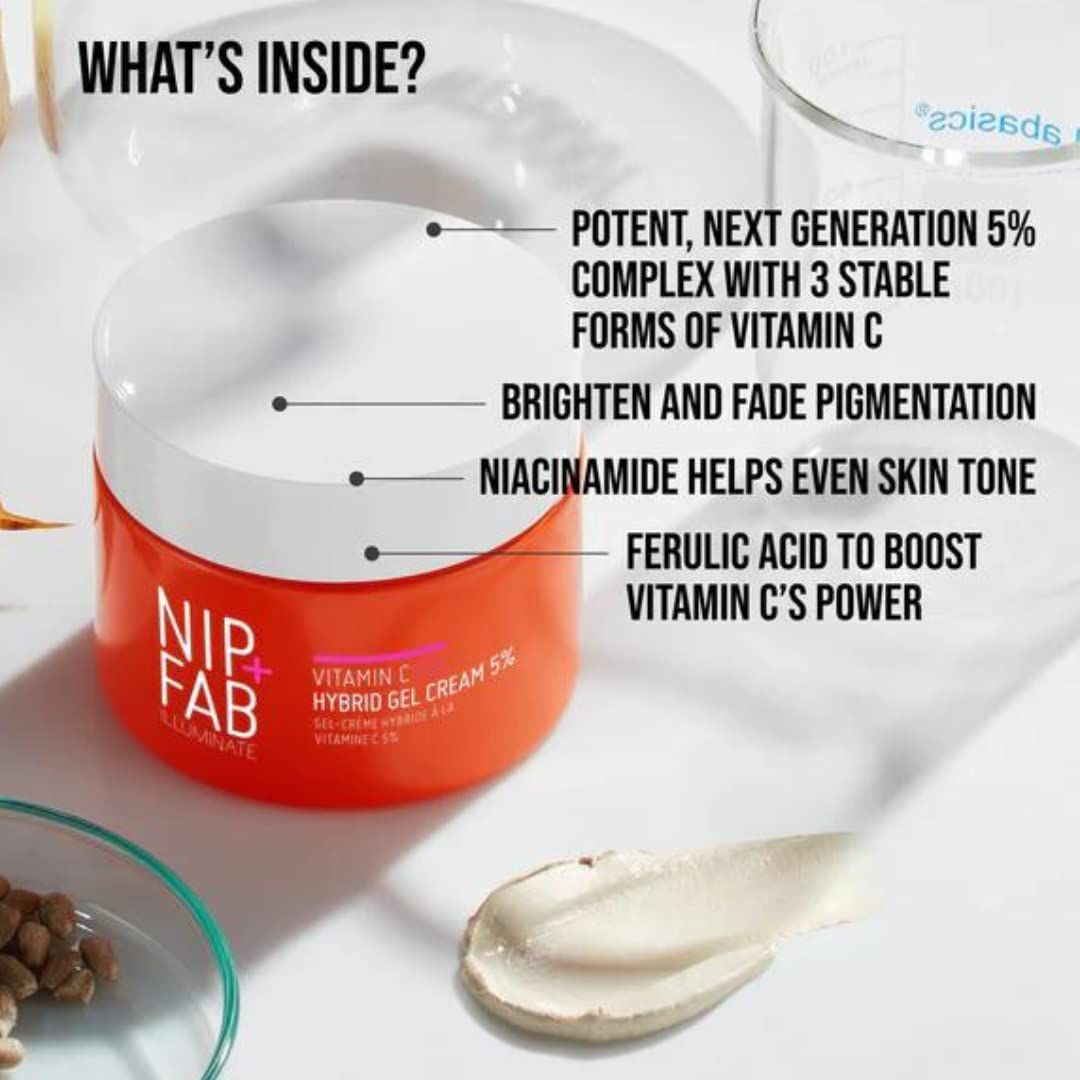 NIP+FAB ILLUMINATE VITAMIN C FIX HYBRID GEL CREAM 5% - 50 ml