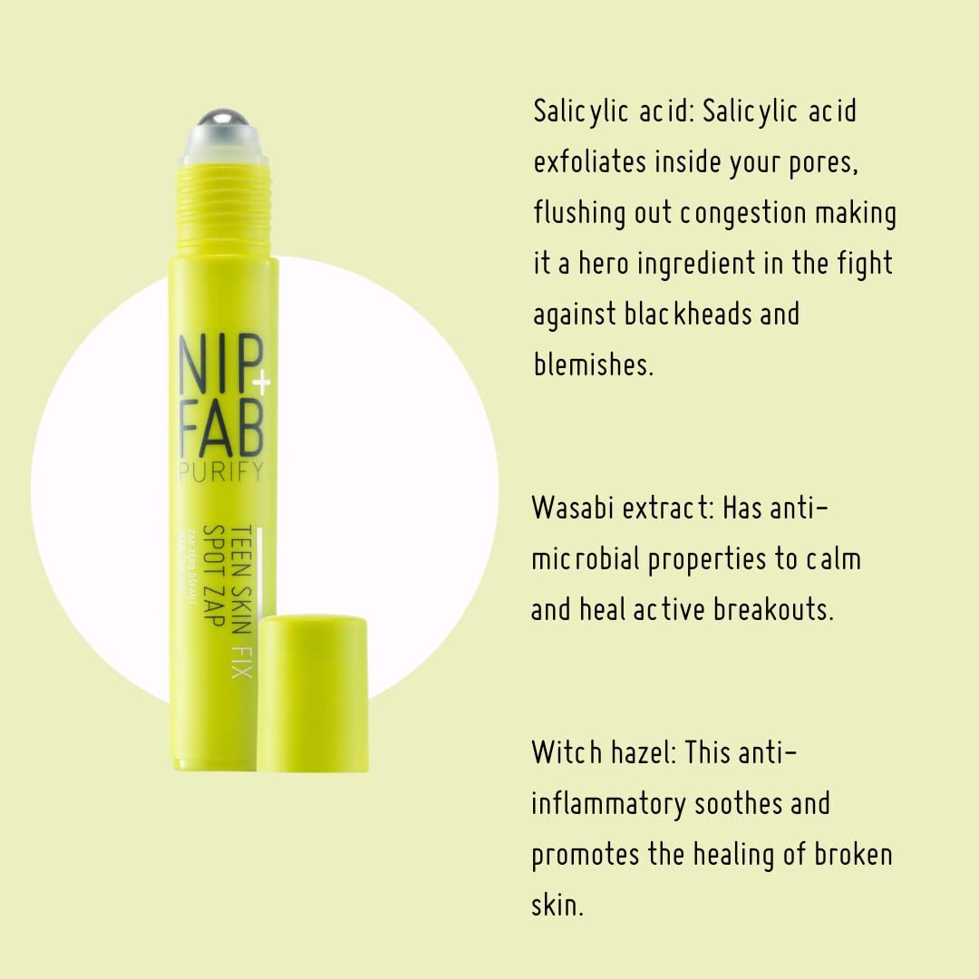 NIP+FAB PURIFY TEEN SKIN FIX SPOT ZAP
- 15 ml
