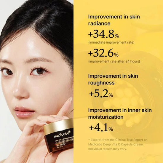 Medicube Deep Vita C Capsule Cream – Brightening & Glow (Original Korean Formula)