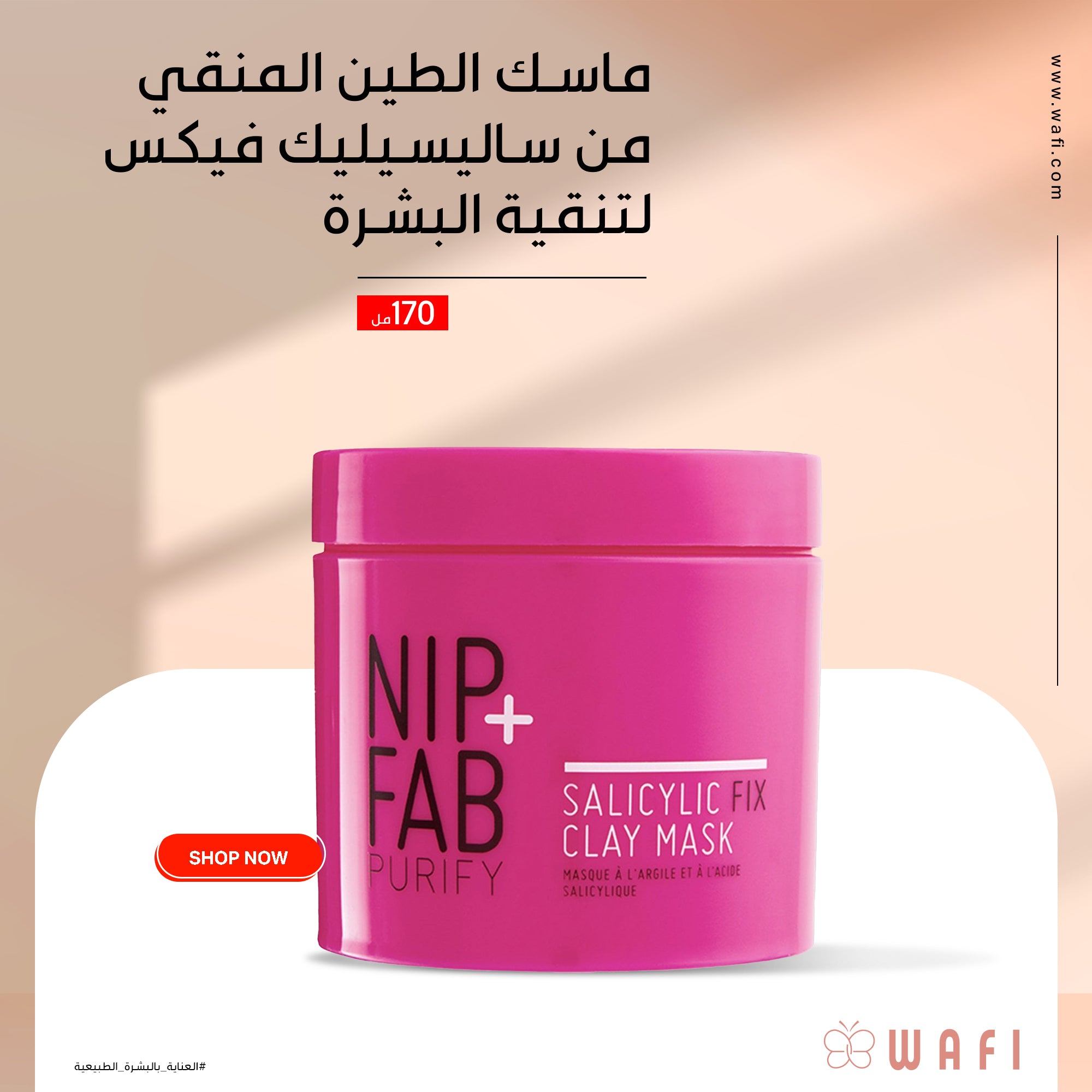 NIP+FAB PURIFY SALICYLIC FIX CLAY MASK 170 ml