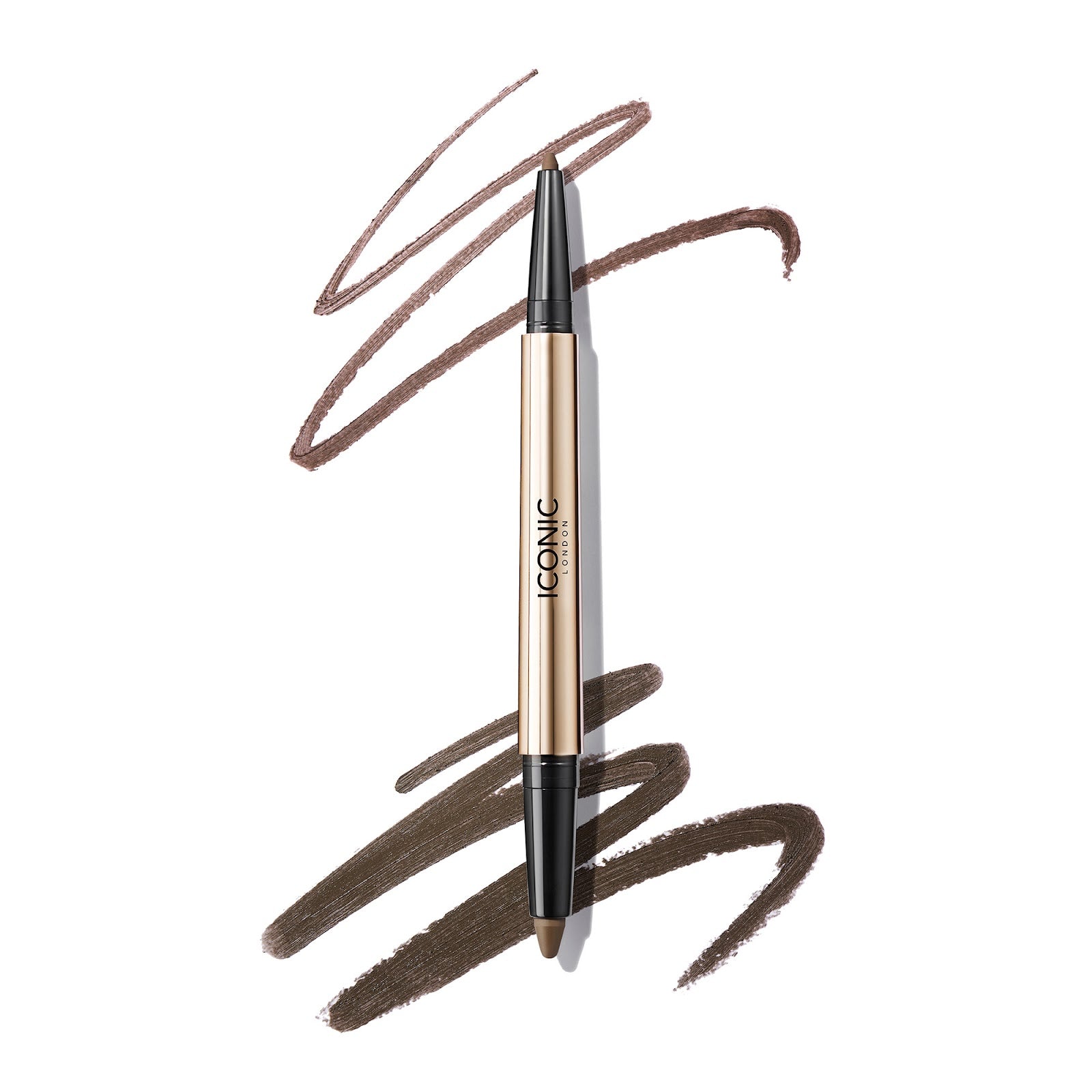 ICONIC LONDON - SMOKEY EYE DUO KAJAL-CHOCOLATE BROWN - 0.85G