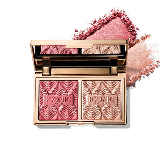 ICONIC LONDON - SILK GLOW DUO-Rose Glow - 0.21 OZ.