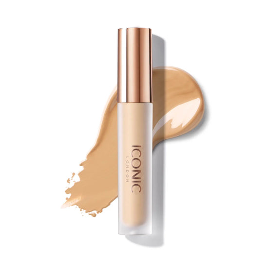 ICONIC LONDON - SEAMLESS CONCEALER-Light Cream - 4.2ML