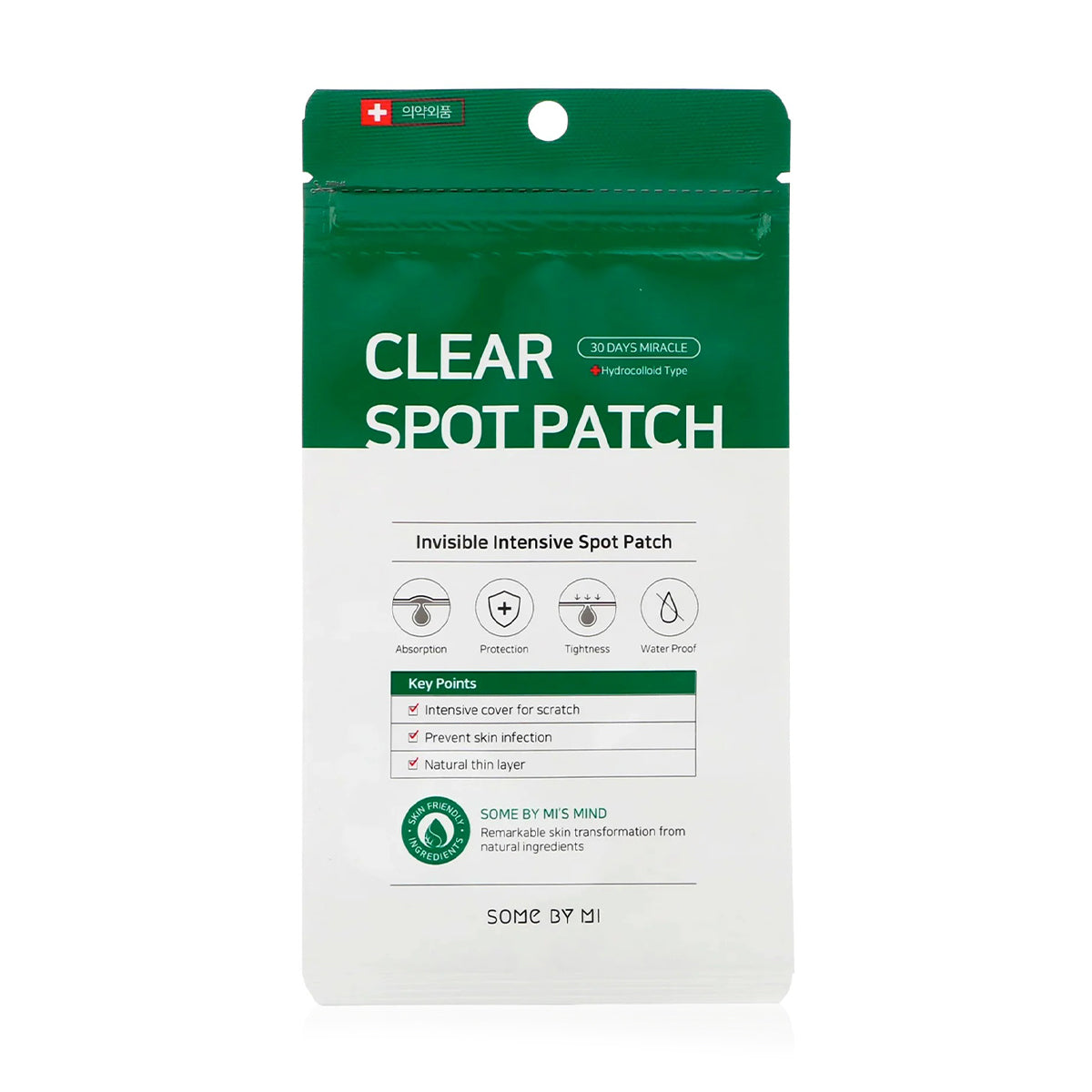 Clear spot patch-18 patches