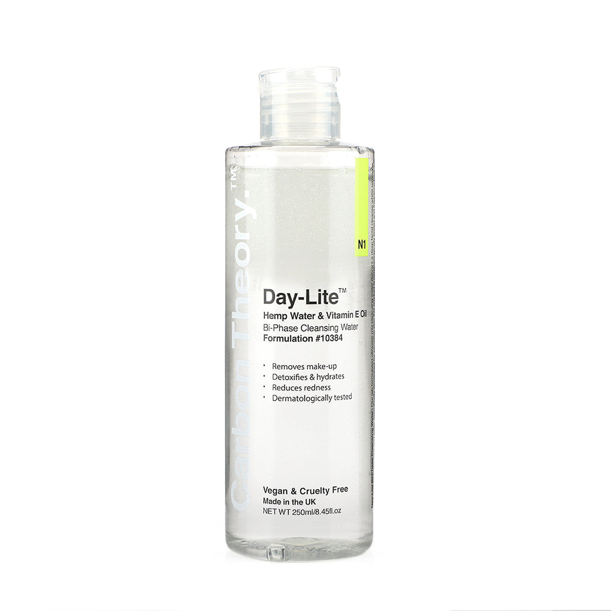 Carbon Theory Facial Cleansing Water and Makeup Remover