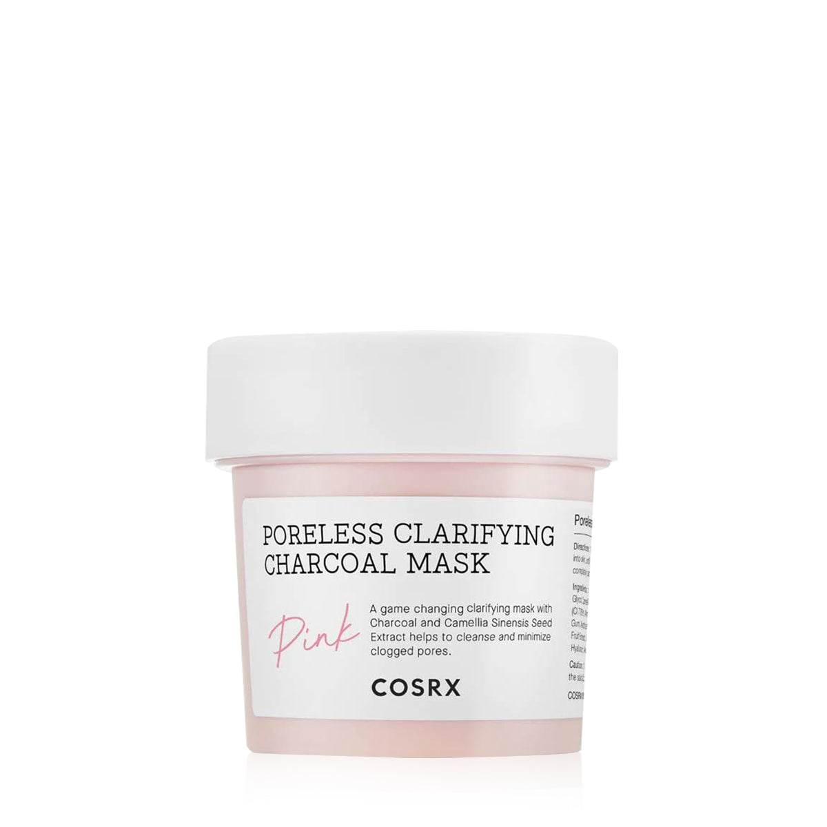 COSRX Poreless Clarifying Charcoal Mask - Pink- 110g