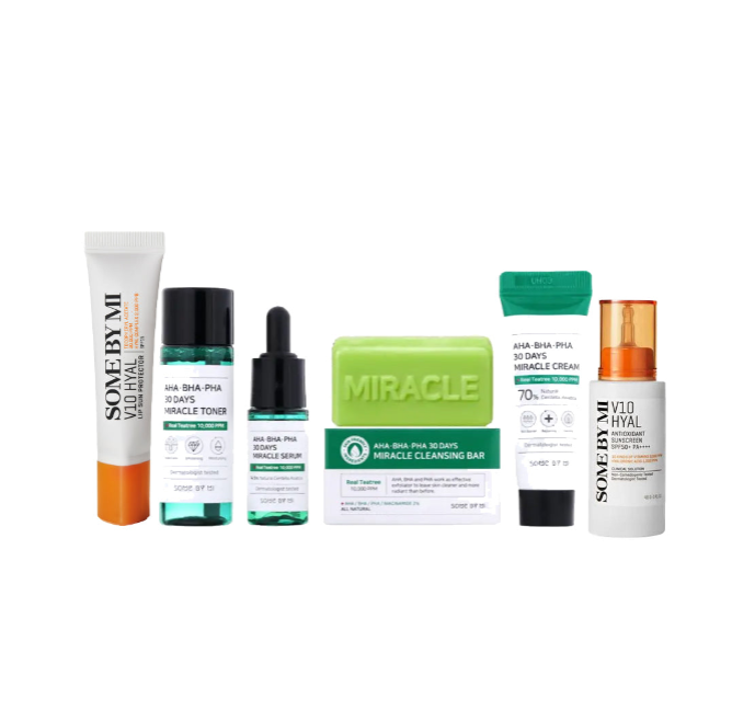 روتين علاج حبوب متكامل