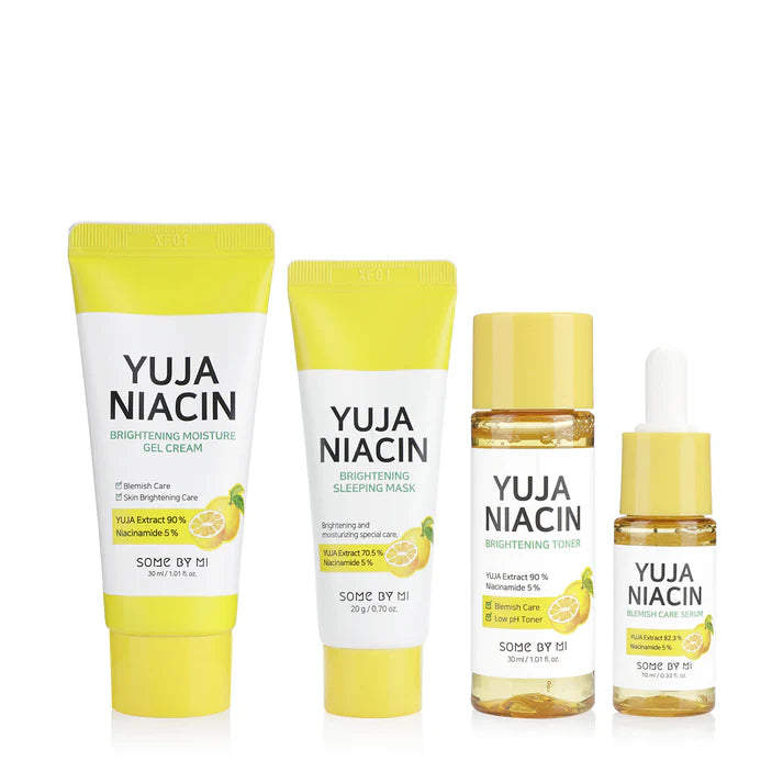 Yuja Niacin Skin Lightening Kit - 4 Products