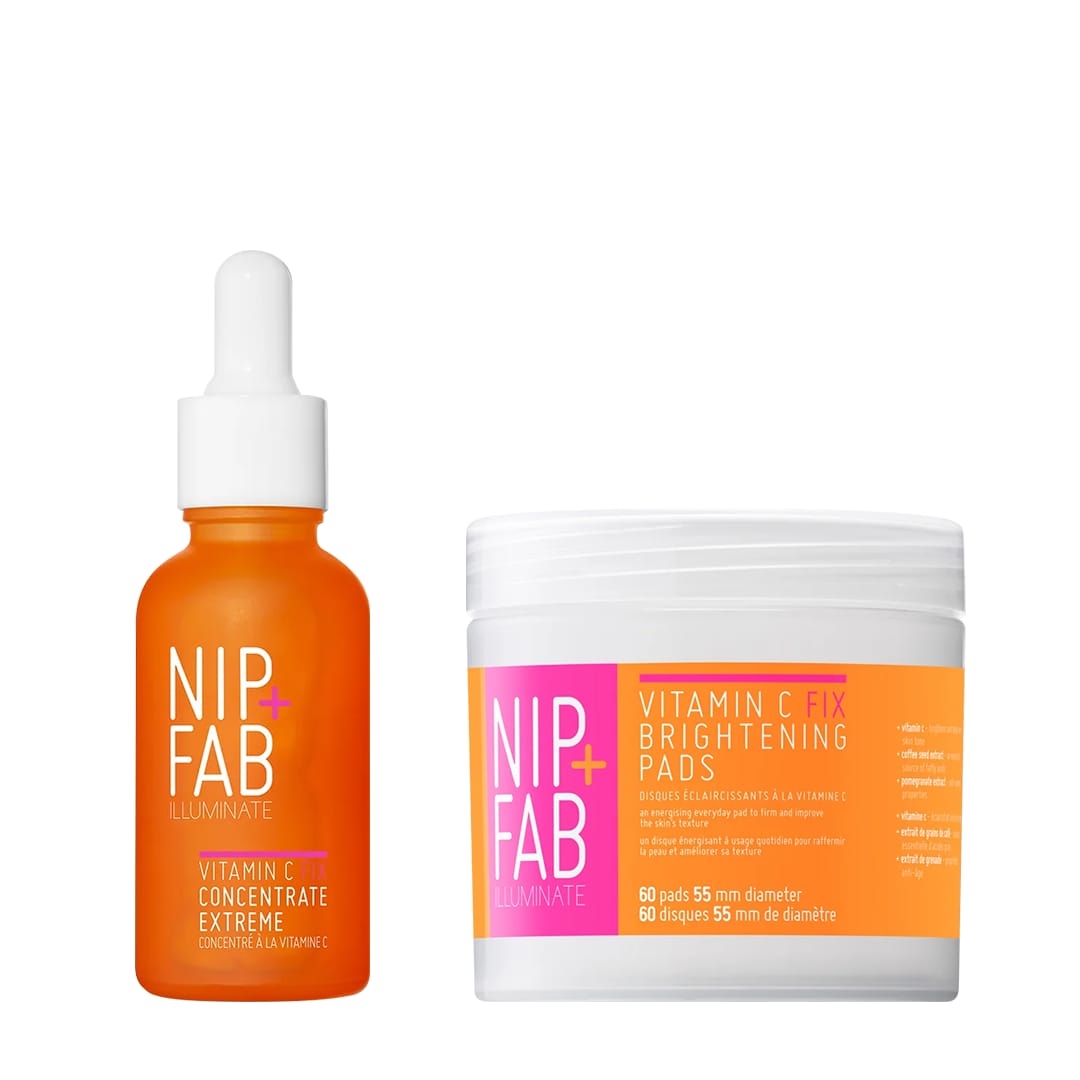 Bright and glowing skin from Nip & Fab