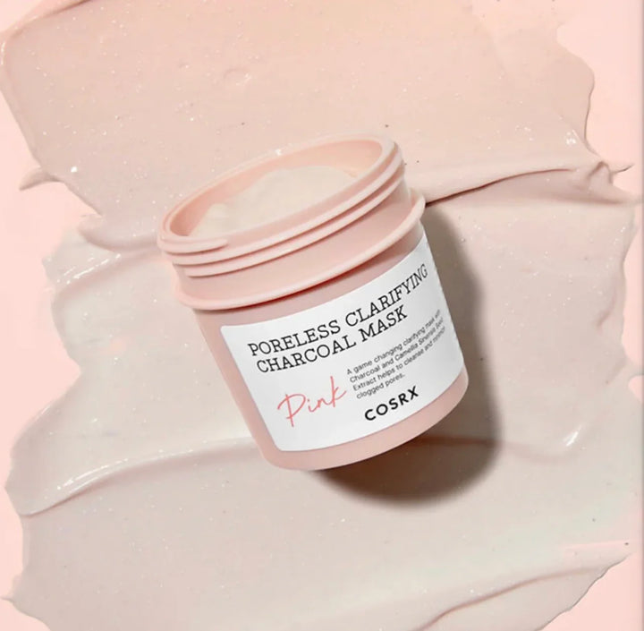 COSRX Poreless Clarifying Charcoal Mask - Pink- 110g