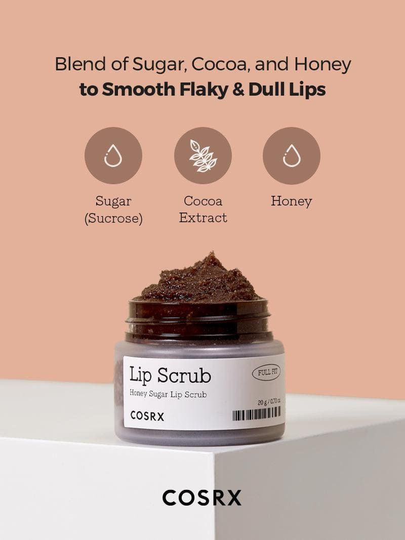 COSRX Fulll Fit Honey Sugar Lip Scrub- 20g