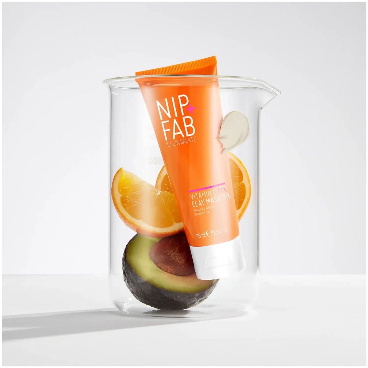 NIP+FAB ILLUMINATE VITAMIN C FIX CLAY MASK 3% - 75 ml
